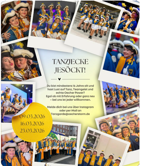 Probetraining Tanzgarde